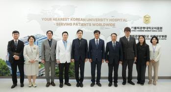 국제성모병원-검단구, 지역 의료 발전 협력 방안 논의